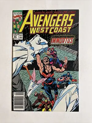 Buy West Coast Avengers #62 (1990) 9.4 NM Marvel Key Issue 1st Time Keepers App • 19.76£