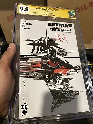 Buy Batman Beyond The White Knight #3 CGC 9.8 1:25 Nguyen Variant Signed By Murphy • 159.33£