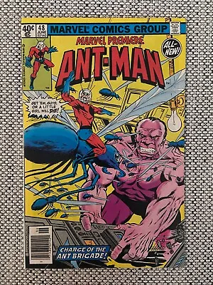 Buy Marvel Premiere #48 Comic Book  2nd App Scott Lang As Ant-Man • 19.98£