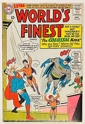 Buy World's Finest #152 DC Comic Book 1965 Silver Age Batman Superman Cover FN/FN+ • 12.05£
