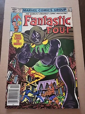 Buy Fantastic Four #247 VF/NM 1st App Kristoff Vernard Newsstand MCU Marvel 1982 🔑  • 19.02£