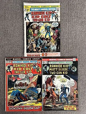 Buy Marvel Comics - Rawhide Kid Kid Colt Two-Gun Kid #s 16, 20, 33 1972 GD/FR JP • 11.85£