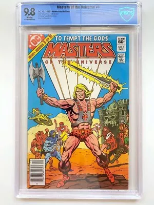 Buy MASTERS OF THE UNIVERSE #1 CBCS 9.8 (NOT CGC) NEWSSTAND (1982) 1st He-Man! • 394.51£