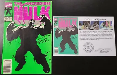 Buy The Incredible Hulk (1968) #351-441 SIGNED!! Peter David Bob McLeod Notarized • 22.91£