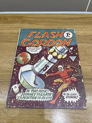 Buy Vintage Flash Gordon Comic 1960s No 3 Cartoon Classic Rare. • 9.50£