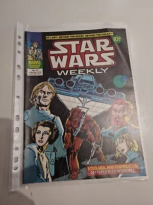 Buy STAR WARS WEEKLY No 21 JUNE 28th EVERY WEDNESDAY MARVEL COMICS • 5£