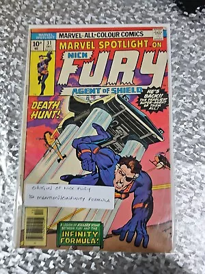 Buy Marvel Spotlight #31 (dec 1976) Nick Fury, Agent Of Shield  • 3£