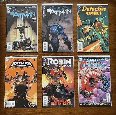 Buy 6 X DC Comics - Batman 5, 41 / Detective Comics 44, 942/ Batman & Robin 8 + More • 15£