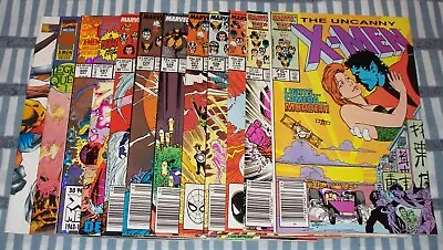 Buy Lot Of 12 Uncanny X-MEN Comics Between #204 - 325 From 1986 Up In Nice Condition • 39.95£