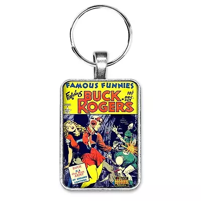 Buy Famous Funnies Featuring Buck Rogers #209 Cover Key Ring Or Necklace Comic Book • 12.38£