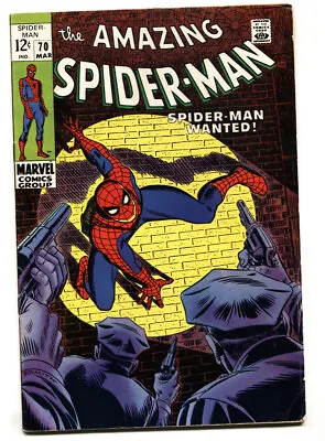Buy Amazing Spider-Man #70 1968 MARVEL KINGPIN ROMITA ART FN • 66.90£