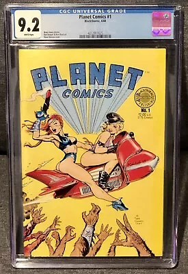 Buy Planet Comics #1 Cgc 9.2 • 364.42£
