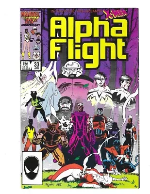 Buy Alpha Flight #33 1986 Unread NM  1st Lady Deathstrike Appearance! Combine • 15.80£