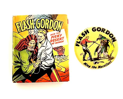 Buy 1948 Flash Gordon - Fiery Desert - Plus Flash Gordon Badge - Ming The Merciless • 14.60£