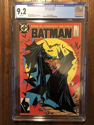 Buy Batman #423 (1988) CGC 9.2 WPs, Key Comic, Iconic Cover Art By Todd McFarlane • 256.95£
