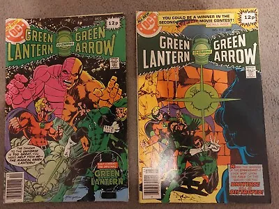 Buy Green Lantern (ft. Green Arrow). #111 & 112. Two 1978/9 Bronze Age Comics. • 4.95£