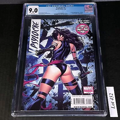 Buy Psylocke #1 2010 Limited Series Dave Finch Cover CGC 9.0! • 54.55£
