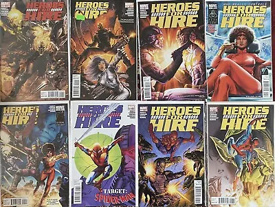 Buy HEROES FOR HIRE # 1 2 3 4 5 6 7 8 Abnett Lanning Marvel 2011 NM • 13.99£
