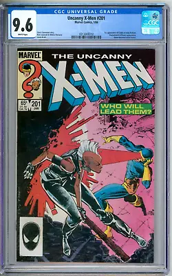 Buy Uncanny X-Men 201 CGC Graded 9.6 NM+ 1st Baby Cable Marvel Comics 1986 • 47.27£