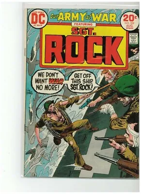 Buy Our Army At War Comic Book #259 8.5 Very Fine+ Condition • 14.35£