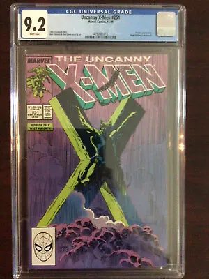 Buy CGC 9.2 Uncanny X-Men 251 Wolverine Jim Lee White Pages • 39.42£