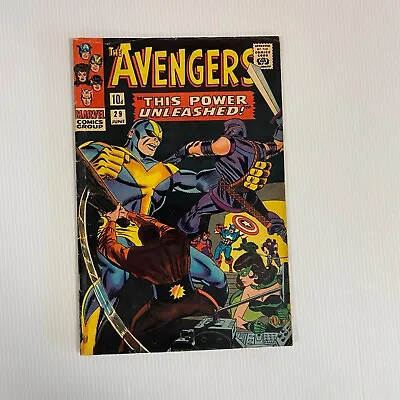 Buy The Avengers #29 1966 VG+ Pence Copy • 45£