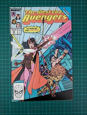 Buy The West Coast Avengers #43 | Marvel Comics - 1989 • 4.98£