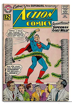 Buy Action Comics #295 (DC) Dec 1962, 12¢ Cv Price, SUPERMAN, Supergirl • 16.90£