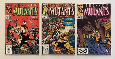 Buy New Mutants #80, 81 & 82 Copper Age Comic Books (Marvel 1989) 3 X FN+/- Issues • 14.21£