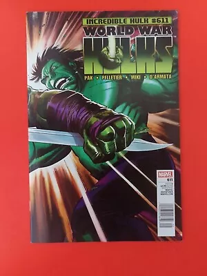 Buy Incredible Hulk #611 NEWSSTAND RARE HTF (Marvel, 2010) (B3) • 31.97£