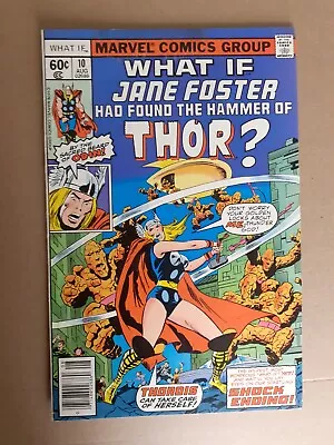 Buy What If # 10 What If Jane Foster Had Found The Hammer Of Thor?1978 Fine- Marvel  • 54.99£