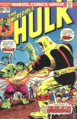 Buy Incredible Hulk #186 VG+ 4.5 1975 Stock Image Low Grade • 5.04£