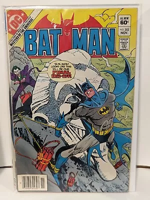 Buy Batman 353 FN- Bronze Age Joker Cover He Man MOTU Preview Newsstand  1982 • 19.99£