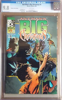 Buy ANT MANS BIG CHRISTMAS #1 (2000 Series) - Dynamic Forces Variant + COA - CGC 9.8 • 80£
