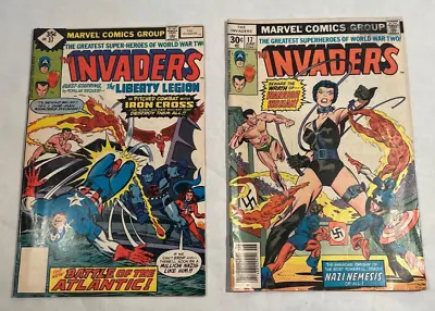 Buy Marvel Comics Group The Invaders 17 June 1977 And 1978 #37 • 15.77£