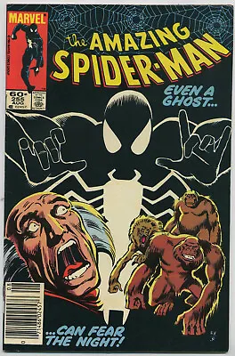 Buy Amazing Spider-Man 255 VF/NM Marvel Comics 1984 Black Suit Newsstand • 8£