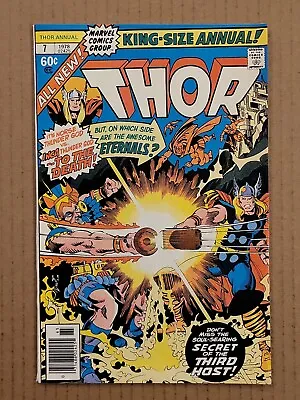 Buy Thor King-Size Annual #7 Eternals Marvel 1978 VF • 9.49£
