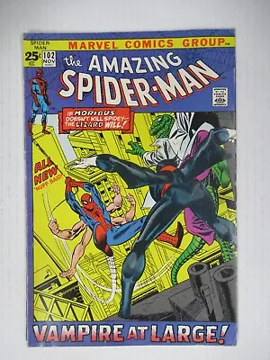 Buy 1971 Marvel Comics Amazing Spider-Man #102 Origin & 2nd Appearance Morbius • 50.63£