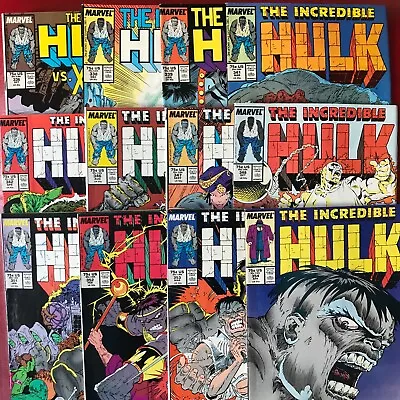 Buy Incredible Hulk #336, 338,339,341,342,346,347,348,351,352,353 And 354. McFarlane • 28£