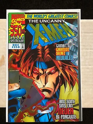 Buy Uncanny X-Men 350 (1997)Trial Gambit. Prism Foil Wraparound Gatefold Cover • 18.99£