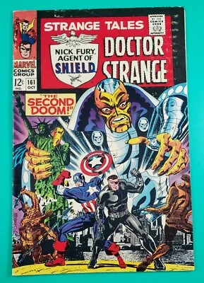 Buy Strange Tales Nick Fury S.H.I.E.L.D. Doctor Strange #161 Marvel Comic SILVER AGE • 9.48£