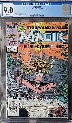 Buy MAGIK #4 (1984) - CGC 9.0!  (Key Issue: Magik Becomes Darkchylde • 43.44£