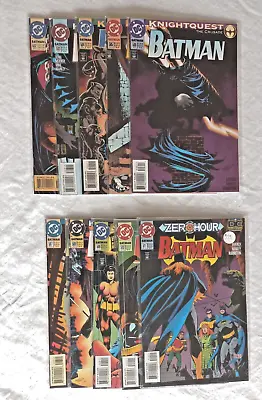 Buy Vintage DC Comics Batman Lot Of 10 '93-'94 Set #s 502-511 Plastic Sleeves   /A2 • 14.22£