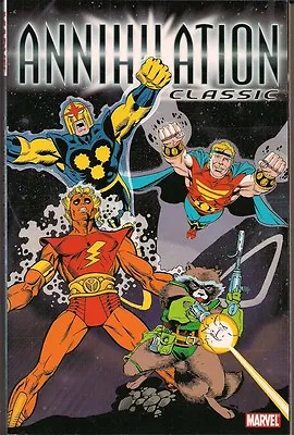 Buy Annihilation Classic Marvel Sc Gn Tpb Guardians Of The Galaxy Nova Thanos + New • 13.69£