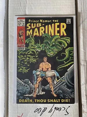 Buy Sub-Mariner #13 KEY 1st Appearance Of Gargantos Marvel Comics 1969 • 48.94£