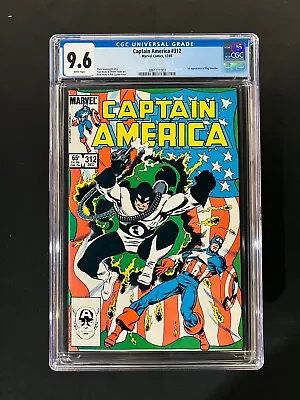 Buy Captain America #312 CGC 9.6 (1985) - 1st App Of Flag-Smasher • 55.93£