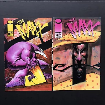 Buy The Maxx #10 #11 Image Comics 1994 Sam Keith MTV 90s • 11£