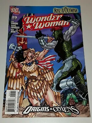 Buy Wonder Woman #29 Vf (8.0 Or Better) April 2009 Origins & Omens Dc Comics • 3.75£
