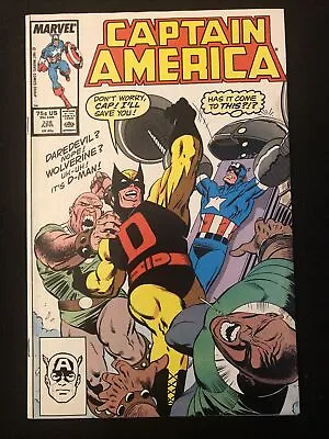 Buy Captain America 328 4.0 Marvel 1987 D Man Gi • 3.61£