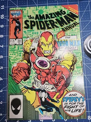 Buy 💥Amazing Spider-Man Annual #20 | 1986 | First Iron Man 2020 Arno Stark Marvel • 8.11£